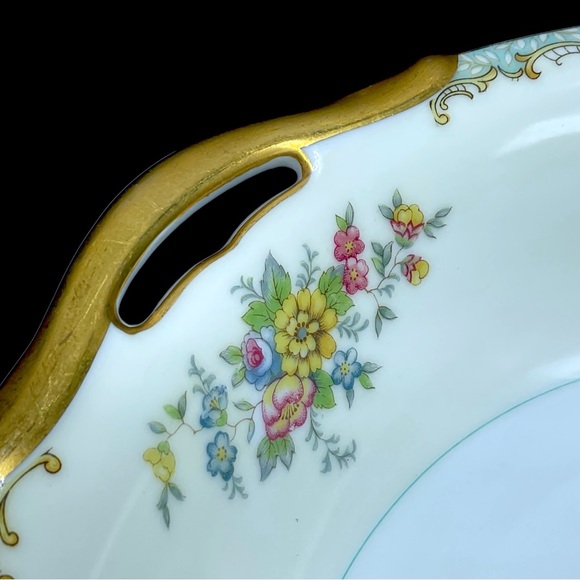 🌺Noritaki Lanare Round Serving Bowl - Picture 3 of 11